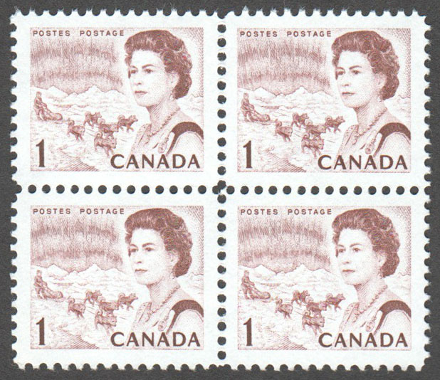 Canada Scott 454iii MNH Block - Click Image to Close